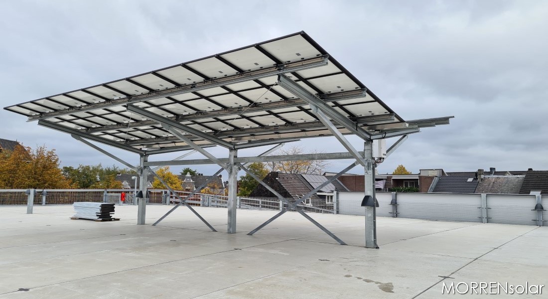 MORRENsolar - solar parking Q-park Venlo